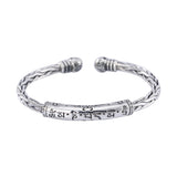 S925 Silver Twist Bracelet Men's And Women's Retro – Stylish Gifts — 3
