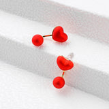 Earrings Frosted Shell Beads Solid Color – Everyday Gifts — 3
