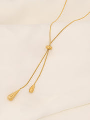 Women's Light Luxury Water Drop Tassel Necklace – Jewelry Gift Ideas — 3