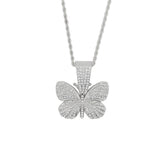 Butterfly Necklace Full Of Diamonds – Jewelry Gift Ideas — 4