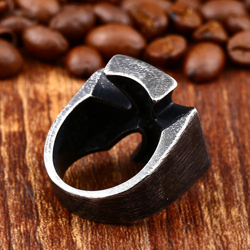 Antique Black Men's Iron Cross Ring – Gifts for Him — 2