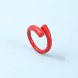 Personalized Fashion Macaron Color Ring – Stylish Gifts — 7