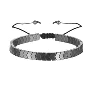 Women's Geometric Black Gallstone Hand Braided – Jewelry Gift Ideas — 4