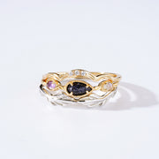 925 Silver Gilded Three Piece Vintage Women's Ring – Gifts for Her — 2
