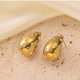 Women's Colorful Diamond Elegant Ear Studs – Gifts for Her — 8