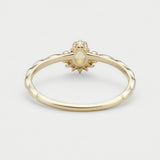Japanese Vintage Natural Opal Ring – Meaningful Gifts — 4