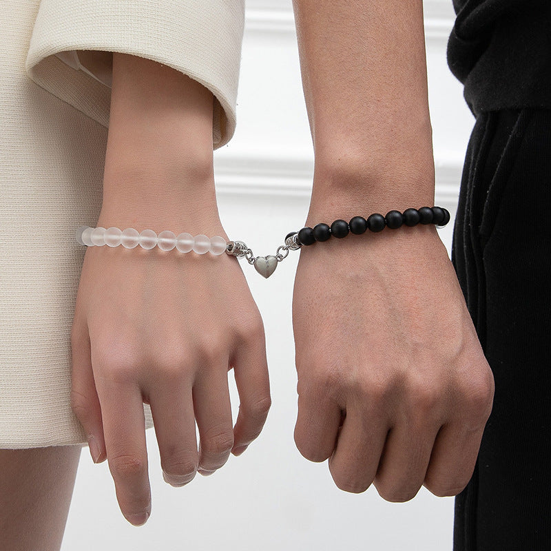 Luminous Heart A Couple Ornament Bracelet – Jewelry Gift Ideas — 1