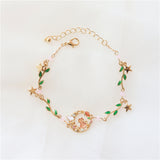 Ladies Flower Bunny Cat Leaf Bracelet – Jewelry Gift Ideas — 5