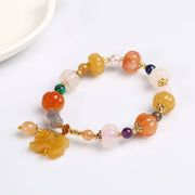 Fashion Golden Silk Jade Lotus Beads Jade Beaded – Stylish Gifts — 3