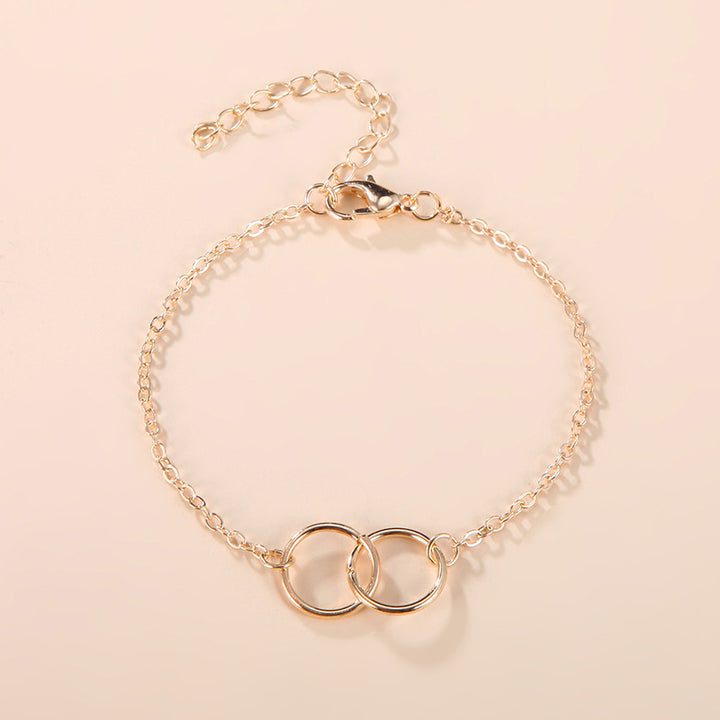 Hand Jewelry Metal Ring Bracelet – Jewelry Gift Ideas — 1