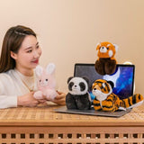 Ring Pop Lesser Panda Tiger And Rabbit Doll Plush Toy – Gifts for Kids — 1