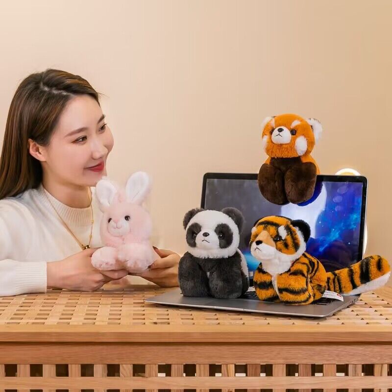 Ring Pop Lesser Panda Tiger And Rabbit Doll Plush Toy – Gifts for Kids — 1