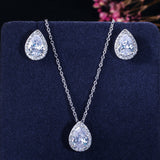 Fashion New Style Pendant Earring Set Chain AAA – Jewelry Gift Ideas — 1
