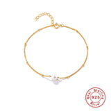 Sterling Silver Light Luxury Niche K Gold-plated – Jewelry Gift Ideas — 5
