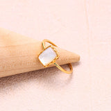 Silver Simple Natural Empress Beibei Ring – Useful Gifts — 8