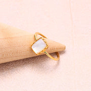 Silver Simple Natural Empress Beibei Ring – Useful Gifts — 8
