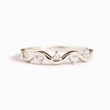 S925 Sterling Silver Wave Pattern Simple Fashion – Stylish Gifts — 3