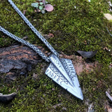 Stainless Steel Arrow Double-sided Pendant – Jewelry Gift Ideas — 3