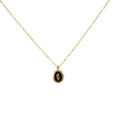 Women's Temperament Fashion Oval Oil Drip Flower – Jewelry Gift Ideas — 4