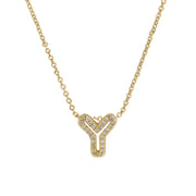 Brass 18K Inlaid Zirconium 26 English Small – Jewelry Gift Ideas — 18