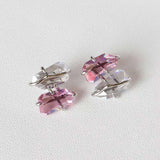 Women's Peach Blossom Spar Earrings – Gifts for Her — 3