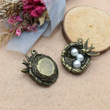 Vintage DIY Alloy Jewelry Ancient Silver Bird's – Jewelry Gift Ideas — 3