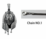 Stainless Steel Animal Pendant Necklace – Jewelry Gift Ideas — 3