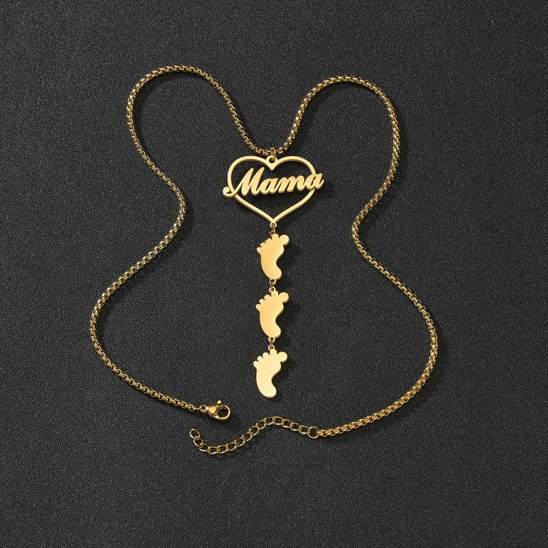 Love English Letter Foot Necklace – Jewelry Gift Ideas — 1