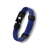 Leather Braided Bracelet Alloy Buckle – Jewelry Gift Ideas — 12