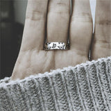 Fashion Mushroom Pattern Dandelion Butterfly Ring – Stylish Gifts — 5