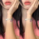 Love Pearl Chain Necklace Bracelet Jewelry – Jewelry Gift Ideas — 3