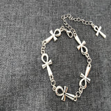 Vampire Religious Gothic Cross Bracelet – Jewelry Gift Ideas — 1