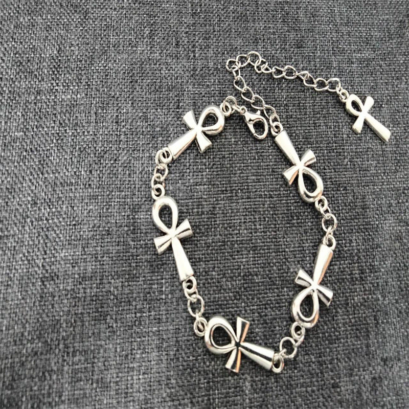 Vampire Religious Gothic Cross Bracelet – Jewelry Gift Ideas — 1