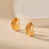 Leaves Brushed Retro Ear Clip – Useful Gifts — 10