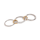 Twin High-grade Simple Bracelet Ring – Jewelry Gift Ideas — 5