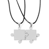 Geometric Puzzle Necklace Gold – Jewelry Gift Ideas — 8