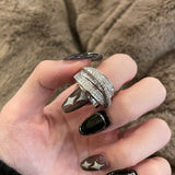 Tide Twist Zircon Ring – Useful Gifts — 3