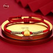 Twelve Zodiac Red Rope Bracelet Female 925 – Jewelry Gift Ideas — 7