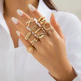 Niche Fashion Design Geometric Ring – Stylish Gifts — 18