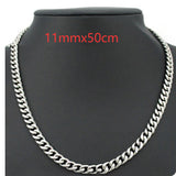 Stainless Steel Necklace European and American – Jewelry Gift Ideas — 10