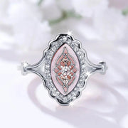 Japanese Sweet Cutout Lace Rhinestone-encrusted Ring – Useful Gifts — 4