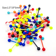 CBR Type Nose Stud Color Mixed Eyebrow Ring – Special Occasion Gifts — 14