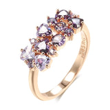 Fashion Simple Geometric Square Zircon Ring – Stylish Gifts — 1