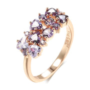 Fashion Simple Geometric Square Zircon Ring – Stylish Gifts — 1