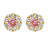 925 Silver Stud Earrings Micro Set Zircon – Jewelry Gift Ideas — 13