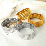 Stainless Steel Stretch Strap Retro Metal – Jewelry Gift Ideas — 6