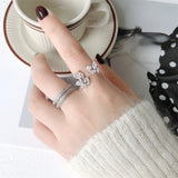 Women's Adjustable Stacking Fingertip Ring – Gifts for Her — 4