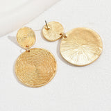 Retro Round Earrings Temperament – Birthday Gifts — 2
