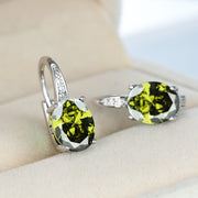 Oval Goose Egg Zircon Women's Ear Clip – Gifts for Her — 9