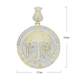 Hip Hop Umbrella Letter FR Pendant Trend Men's – Jewelry Gift Ideas — 18